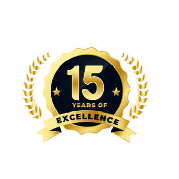 15 years of excellence